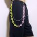 Trend Fluorescent Acrylic Trouser Chain Punk Retro Trouser Chain Color Double Waist Chain_ipsvogv.com