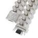 Men's Jewelry Hip Hop 40MM Buckle Ladder Square Cuban Necklace Personality Copper Inlaid Zircon Multi Size Accessories Jewelry_ipsvogv.com