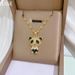 Cute Rhinestone Panda Pendant Necklace For Women Crystal Sweater Necklaces Jewelry Accessories Christmas Gift_ipsvogv.com