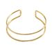 Unisex Ladies Arm Ring Versatile Open Adjustable Bracelet Irregular Long Hand Jewelry_ipsvogv.com