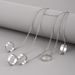 Personalized Smooth Tassel Open Set Of 5 Pieces One Piece Chain Ring_ipsvogv.com