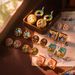 Natural Pearl Enamel Earrings Medieval Style Oil Painting Frame Earrings Monet Garden High End Niche Female Earrings_ipsvogv.com