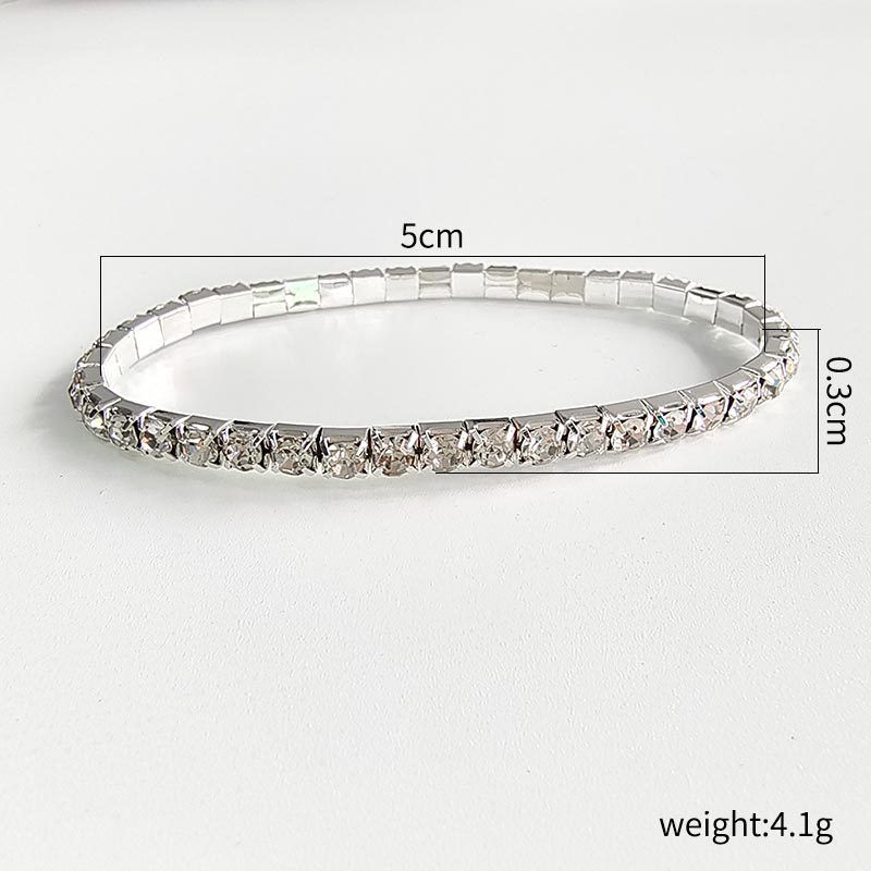 Jewelry Minimalist Instagram Style Girl's Row Women's 8-Row Diamond Shining Combination Bracelet_ipsvogv.com