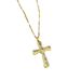 Steel 【 Titanium 】 Light Luxury Cross Minimally Micro Inlaid True Gold Necklace For Women, Ins Internet Celebrity 【 】 Women,_ipsvogv.com