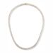 Trendy Single Row With Rhinestones 3mm 4mm Tennis Necklace For Men And Women Hip Hop Style_ipsvogv.com
