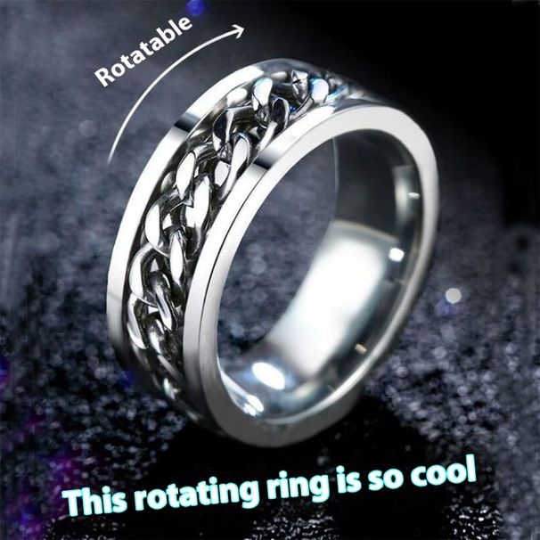 Netizen Same Style Wine Bottle Cap Opener, Rotating Ring Necklace, Male Dual Use, Female Trendy Instagram, Hip Hop_ipsvogv.com