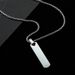 hot selling smooth stainless steel geometric three dimensional long strip can be engraved men's simple and fashionable titanium steel necklace_ipsvogv.com