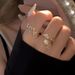 【 1154 People's Collection 】 Internet Celebrity Sparkling Diamond Zircon Japanese And Korean Temperament Versatile Open_ipsvogv.com