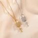Light Luxury High-end Tassel Key Micro Inlaid With Diamonds, Long-lasting Lock Titanium Steel Necklace, Feminine_ipsvogv.com