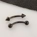 12 Piece Set Stainless Steel Eyebrow Nail Eyebrow Ring Lip Nail Nose Nail Piercing Jewelry_ipsvogv.com