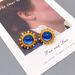 French style Vintage round pearl drop glazed earrings with high-end niche temperament and design sense jewelry_ipsvogv.com