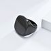 Cold neutral style stainless steel polished ring simple high end titanium steel fashion accessories_ipsvogv.com