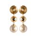 Fashionable Ethnic Style Pearl Pendant, Long Tassel Earrings, Niche, Light Luxury, High-end Silver Needle Earrings_ipsvogv.com