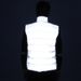 Men's Clothing Autumn And Winter Men And Women Reflective Silk Cotton Cotton Vest Couple Sports Cycling Night Running Warm Vest_ipsvogv.com