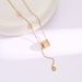 Korean version of new gold-plated mesh red flow Su Da barbarian waist titanium steel necklace for women's fashion, light_ipsvogv.com