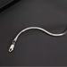 S Pure Silver Octagonal Snake Bone Bracelet For Men Simple Personality Elegant Punk Style Niche Roun Chain Jewelry_ipsvogv.com