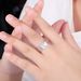 Korean Version Of Male God Charm Gold-plated Cubic Zirconia Personalized And Fashionable Open Mouth Sparkling Sand Ring_ipsvogv.com