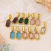 Gold Retro Luxury AAA Colored Zircon Stainless Steel Earrings For Women As A Fashionable Gift For Women_ipsvogv.com