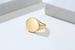 Men And Women's Jewelry Stainless Steel Ring Ins Cool Wide K Gold Ring Ladies Graduation Season Can Be Engraved_ipsvogv.com