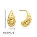 Women’s Jewelry Set Fashion Copper Plated Real Gold Metal Style Water Drop Earrings Niche Design High End Light Luxury Earrings Jewelry For Women_ipsvogv.com
