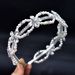 Bridal Headband Handmade Pearl Crystal Hairband Dress Hair Accessories Rhinestone Headdress_ipsvogv.com