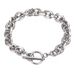 Titanium Steel Non-Fading Cuban Chain Bracelet Men's Trendy Hip-Hop Women's Ins Cold Style Simple Couple Jewelry_ipsvogv.com