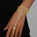 Fashion Personalized Mesh Water Chain With Finger Back, Trendy Style Full Dia Accessories_ipsvogv.com