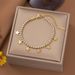 Fashion Jewelry Set Diamond Full Sky Smooth Five Pointed Star New Bracelet For Women_ipsvogv.com