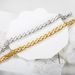 Hip Hop Watch Real Gold Plated Titanium Lobster Clasp Trendy Men's Color Bracelet Stainless Steel Jewelry_ipsvogv.com