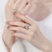 Korean Light Luxury Micro Set Personalized Zircon Ring Women With High Grade Feeling, Adjustable Opening For Index_ipsvogv.com