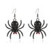 creative spider earrings nightclub exaggerated animal earrings female earrings Gothic style Halloween jewelry_ipsvogv.com