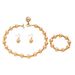 Small and luxurious American pearl necklace, minimalist temperament earring set, versatile women's beaded bracelet_ipsvogv.com