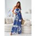 Women's Clothing fashion temperament one shoulder backless waist wide leg jumpsuit_ipsvogv.com