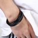 New Braided Fashion Stainless Steel Magnetic Clasp Multi-layer Leather Bracelet_ipsvogv.com