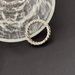 Stainless Double Woven Cuban Chain Steel Color, Simple And Fashionable Trendy Ring, Multiple Sizes_ipsvogv.com
