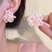Unisex Super Fairy Crystal Pearl Flower Earrings For Women New Sweet High End Earrings Light Luxury Unique Temperament Earrings_ipsvogv.com