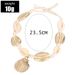 Jewelry Minimalist Scallop Alloy Handmade Foot Decoration For Women's Ethnic Style Adjustable Seashell Beach Anklet_ipsvogv.com