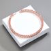 Hip hop tennis men's alloy rhinestone Cuban jewelry simple single row collarbone chain ins style necklace women_ipsvogv.com