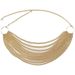 Multi Layer Thick Women's Instagram Red Metal Chain Tassel Waist Seal Decoration Dress Shirt Suit Belt_ipsvogv.com