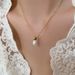 New Stainless Pearl For Women's Fashion Versatile Titanium Steel Light Luxury Necklace_ipsvogv.com