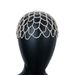 Personality luxury fashion hair accessories hair chain geometric full diamond water rhinestone head chain head set women's_ipsvogv.com