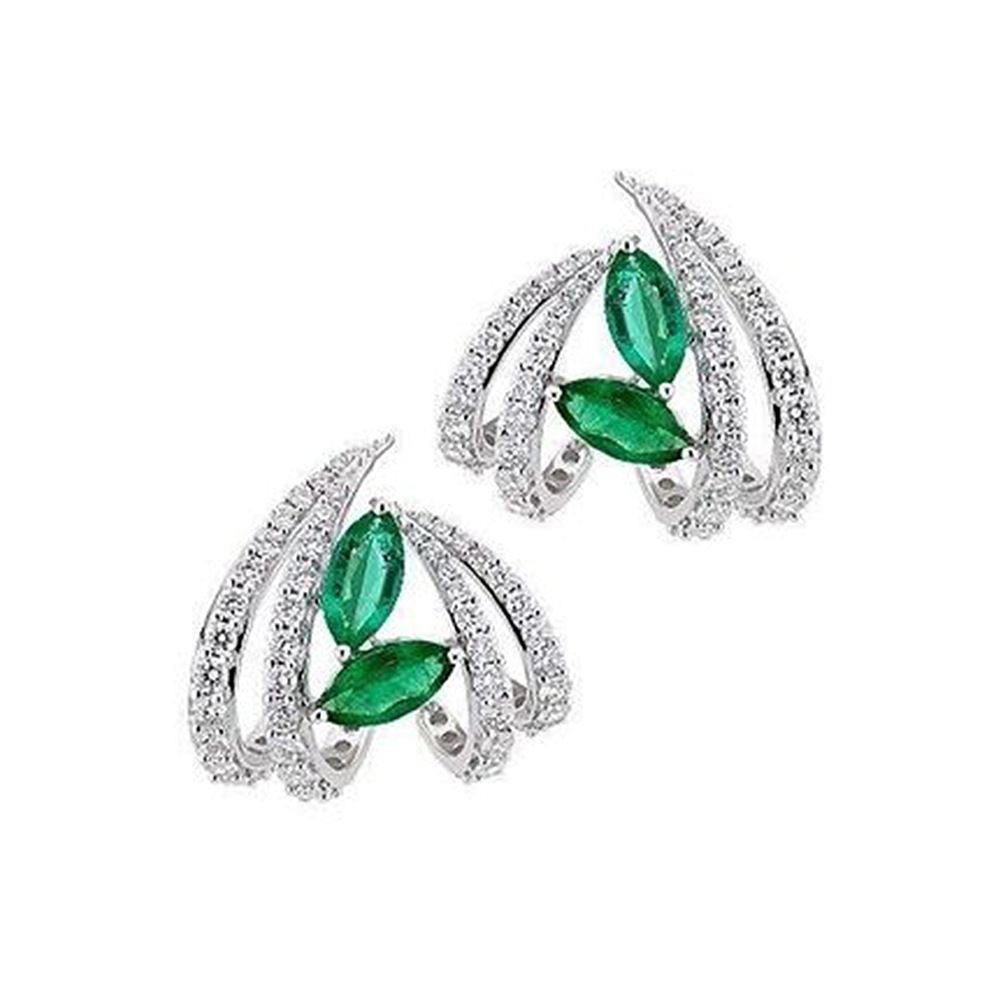 Cao Shi Ruili Magazine OL Geometric Zircon Women's Versatile Fashion Style Earrings_ipsvogv.com
