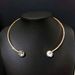 Personalized fashion accessories simple exaggerated geometric rhinestone CHOKER necklace_ipsvogv.com