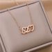 I Love You Titanium Steel Women's 520 Dnamic Necklace Instagram Popular Fashion Collar Chain Gifts To Girlfriend_ipsvogv.com