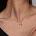 Women's Jewelry Necklace Cross Necklace Speed And Passion Simple Cross Necklace_ipsvogv.com