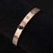 Men And Women's Jewelry Fashionable Rose Gold Titanium Steel Projection Bracelet Bracelet Simple Bracelet_ipsvogv.com
