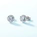 Full Inlaid Brilliant 1ct Moissanite Earrings S925 Silver Colored Gemstone Moissanite Earrings Light Luxury Simple_ipsvogv.com