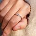 Cao Shi's Japanese Minimalist Dual Tone Tail With Thin Micro Inlaid Geometric Ring, Featuring A Fashionable Arm Design_ipsvogv.com