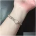 Charm New Chunky Infinity Knot Chain Bracelet Women Girl Gift Jewelry For Pandroa Sterg Sier Hand Bracelets With Orig_ipsvogv.com
