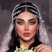 Bridal Headband Headdress Square Diamond Shaped Headband Hair Crown Accessories_ipsvogv.com